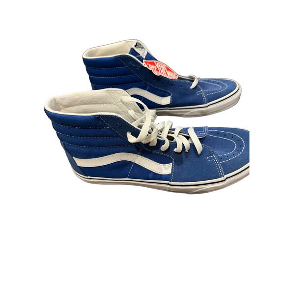 Vans Sk8-Hi Shoe Dazzling Blue Mens Size 11.5 NWT - Picture 2 of 8